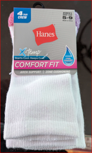 HANES SOCKS