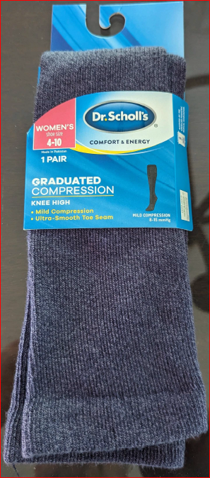 DR SCHOLL'S COMPRESSION SOCKS