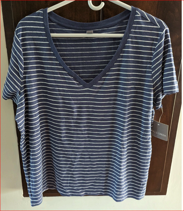 WOMEN'S STRIPED TEE SHIRT