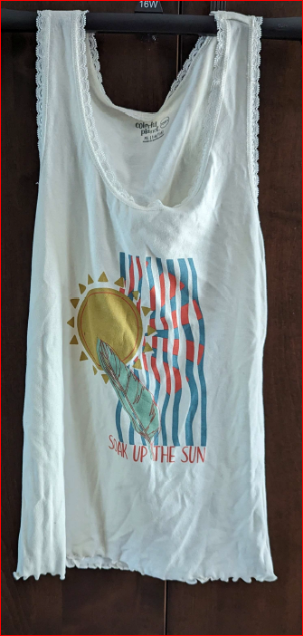 WOMENS LACED TANK TOP