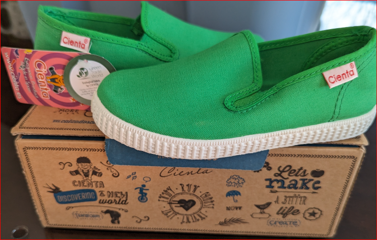 Cienta Kids Shoes 57000 (Infant/Toddler/Little Kid/Big Kid) Kelly Green 28 (US 10.5 Little Kid) M