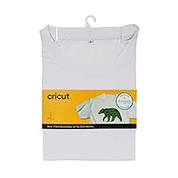 Cricut Mens T-shirt BLANK MEN XL, White, X-Large US