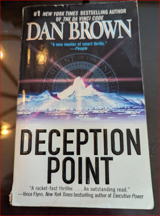 DAN BROWNS DECEPTION POINT USED PAPERBACK BOOK