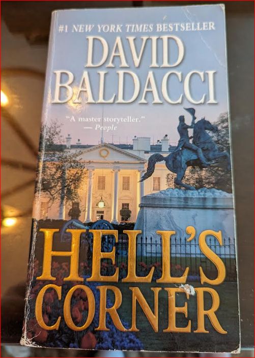 DAVID BALDACCI HELL'S CORNER USED PAPERBACK BOOK