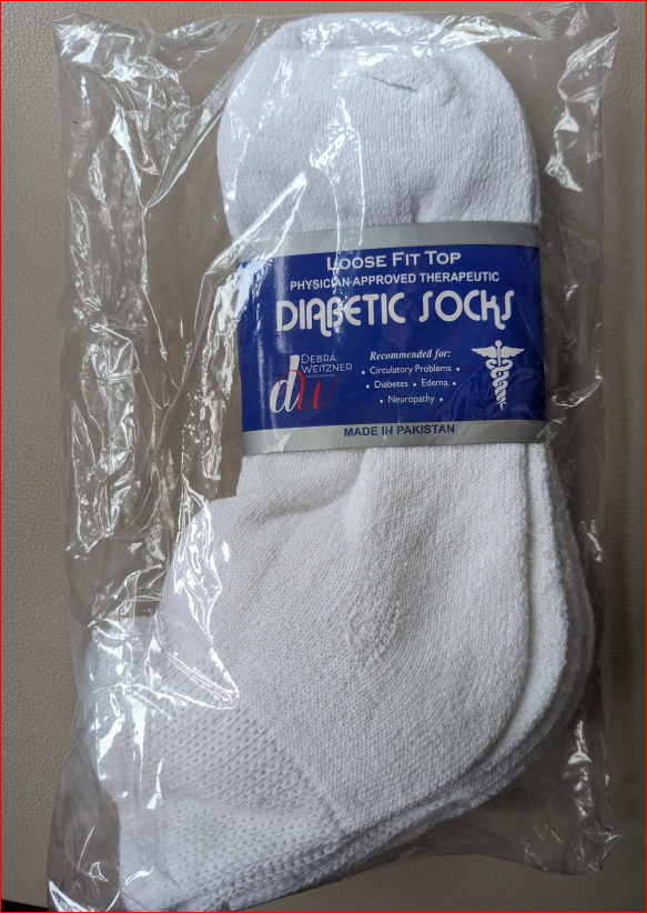 DIABETIC SOCKS-6 PAIRS