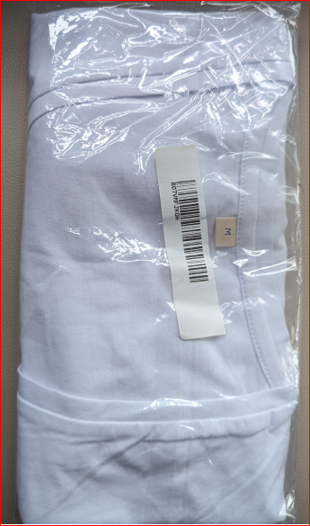 JOHNNYOLA Men Deep V Neck Shirts White T Shirt Short Sleeve V-Neck Basic Tee Casual M