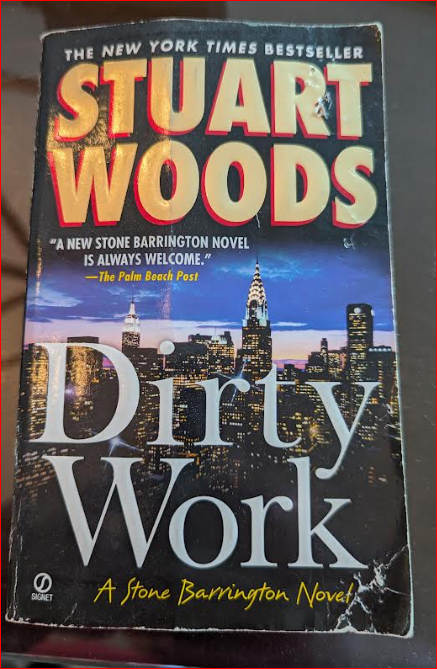 STUART WOODS DIRTY WORK USED PAPERBACK BOOK