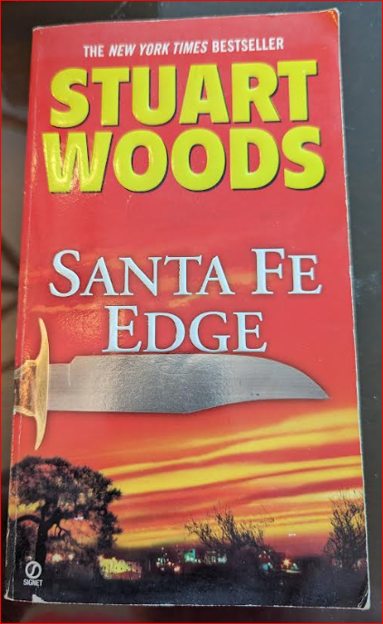 STUART WOODS SANTA FE EDGE USED PAPERBACK BOOK