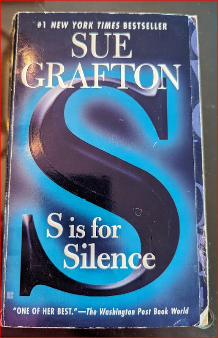 SUE GRAFTON "S" IS FOR SILENCE USED PAPERBACK BOOK