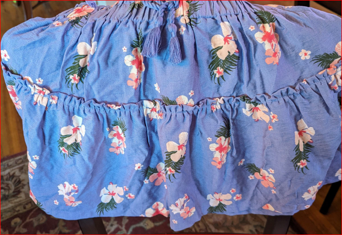 WOMENS FLORAL SKIRT