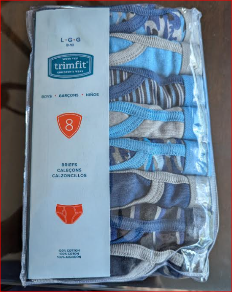 TRIM FIT BOYS COTTON BRIEFS