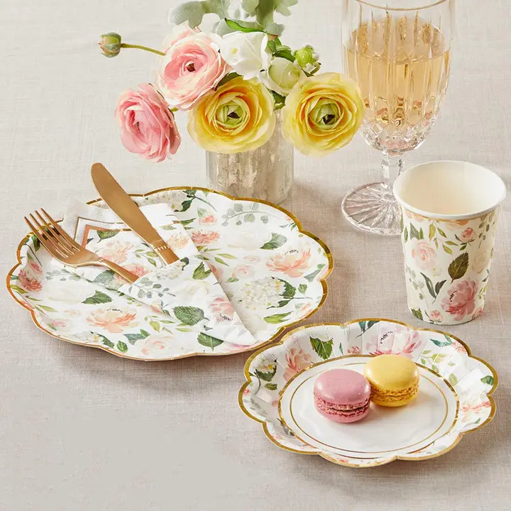 FLORAL BRUNCH 62 PIECE TABLEWARE SET