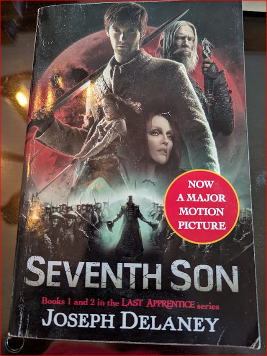 JOSEPH DELANY SEVENTH SON USED PAPER BACK BOOK
