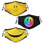 OAXYGEN FACE Kids MASK Washable Cotton Cartoons MASK and 2PCS Replacement Filter (White Kitty) 8 SETS